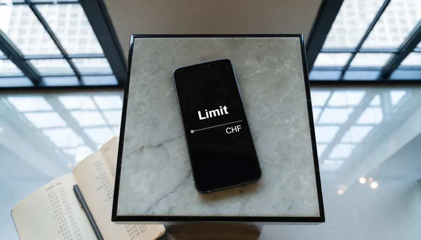 Eine Eingangshalle mit Marmorboden und hohen Fenstern ohne Menschen, Tageslicht spiegelt sich auf dem Boden.