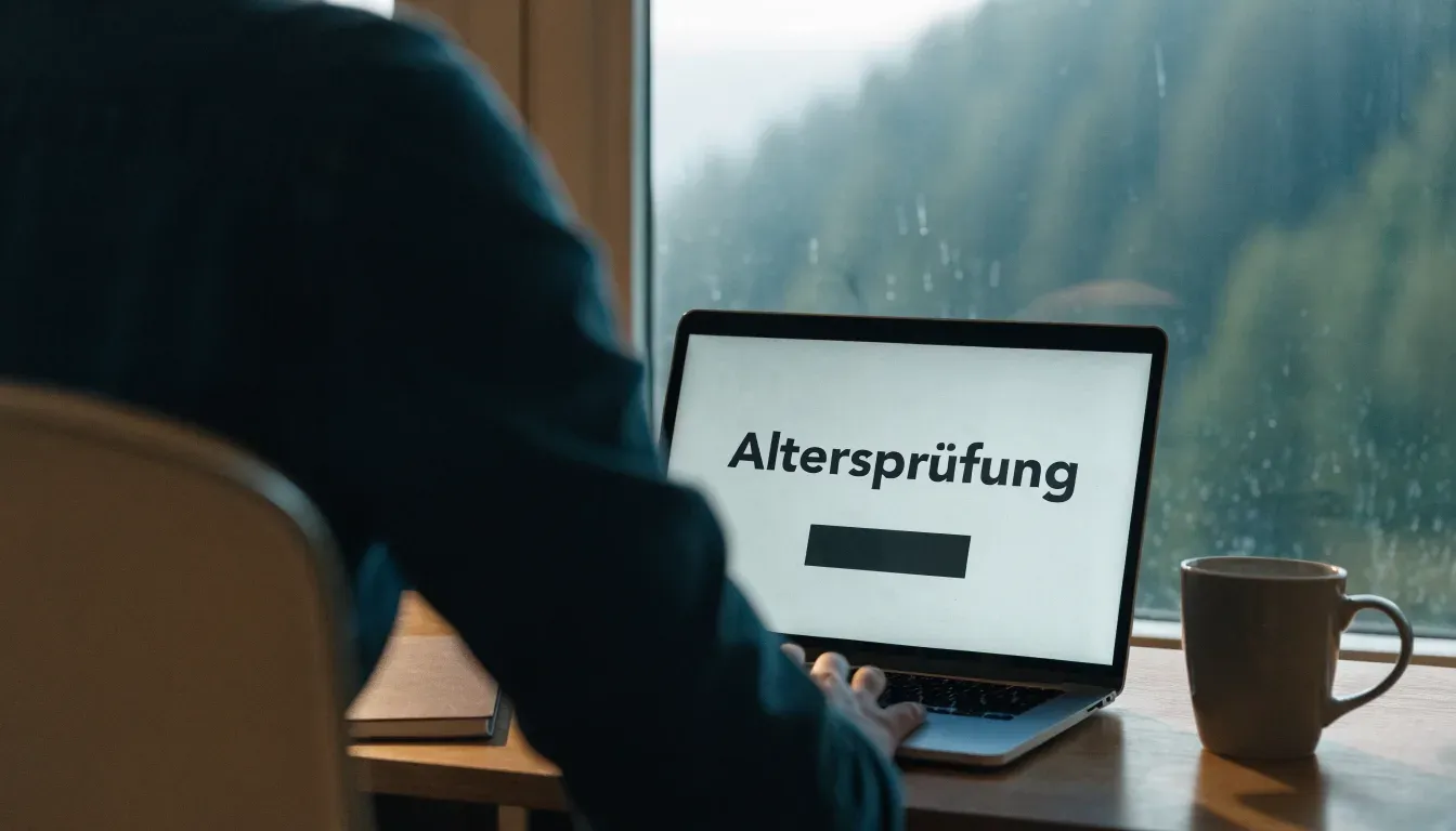Eine Hängebrücke über eine Schlucht, Nebel steigt auf, dichter Wald bedeckt die steilen Hänge